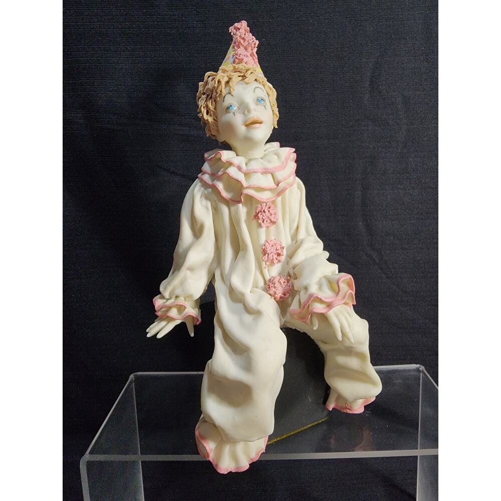Signed Bonni Porter Bisque Porcelain Clown #17 of 50.